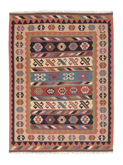 Kilim Fars Tapijt 105x144cm