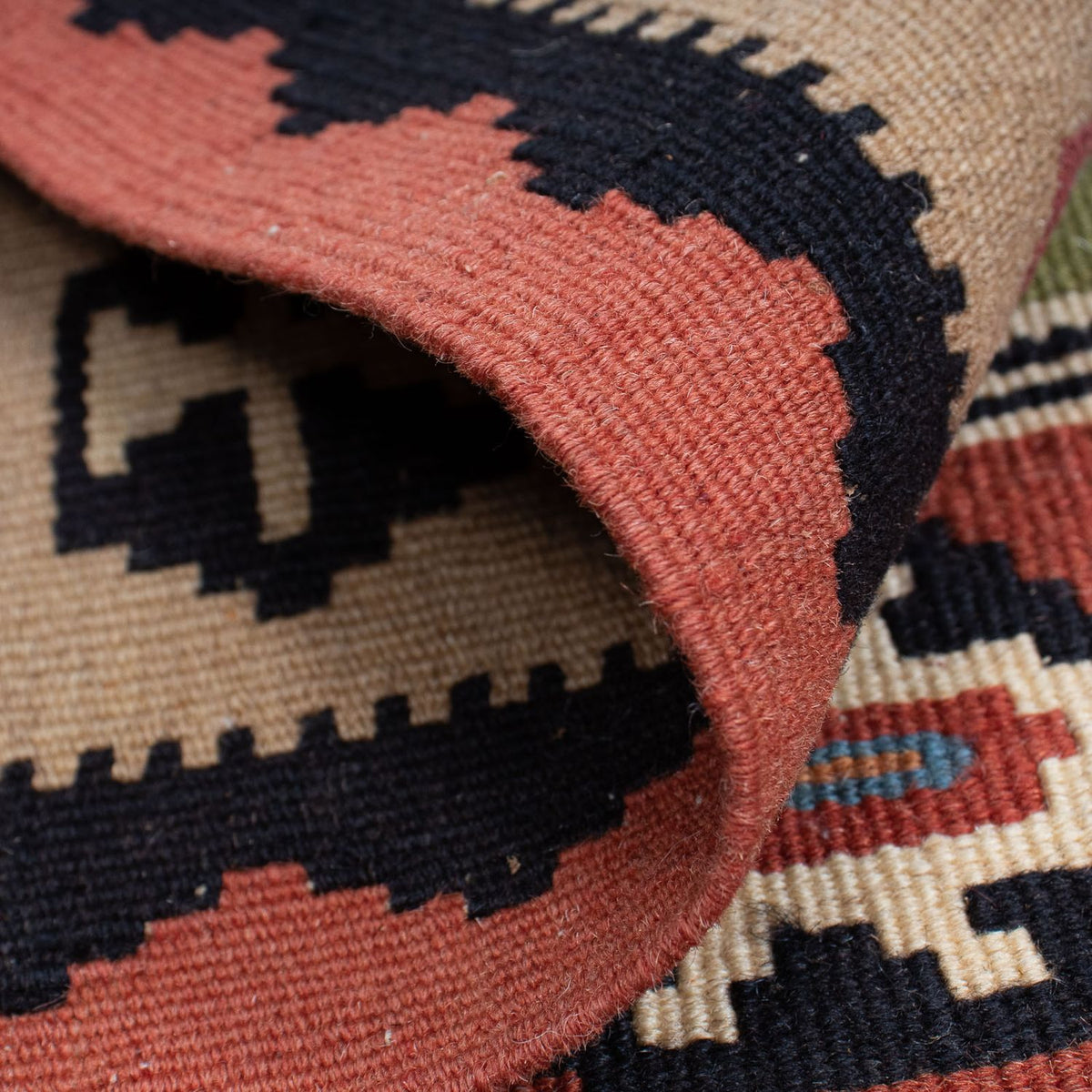 Kelim tapijt - Oosters - 144 x 105 cm - veelkleurig