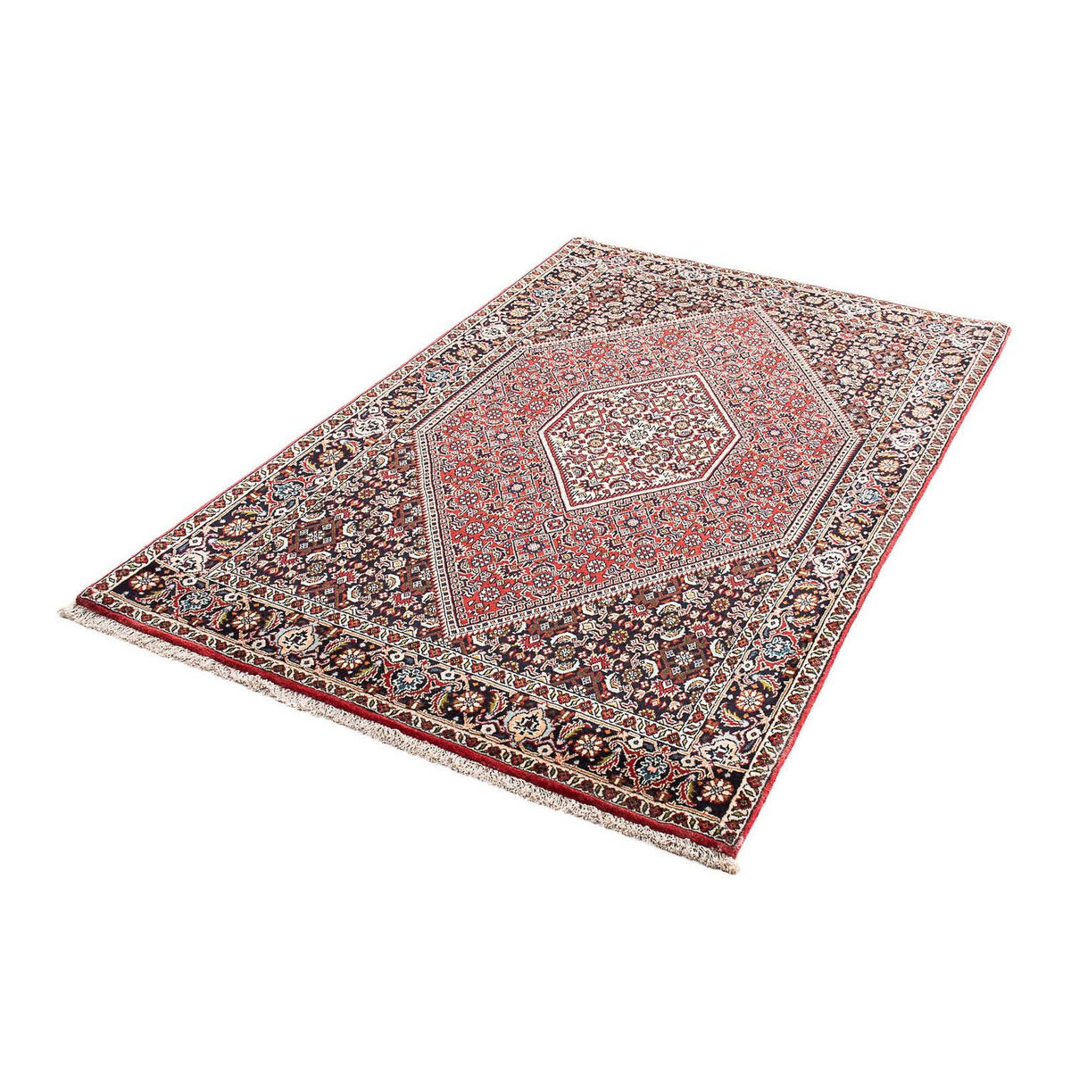 Perzisch tapijt - Bijar - 176 x 113 cm - licht rood