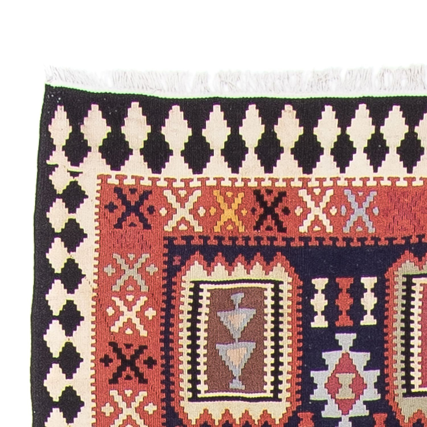 Kilim Fars Tapijt 382x102cm