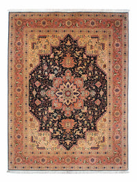 Perzisch tapijt - Tabriz - Royal - 203 x 150 cm - lichtbruin
