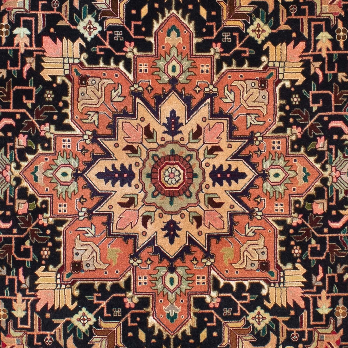 Perzisch tapijt - Tabriz - Royal - 203 x 150 cm - lichtbruin