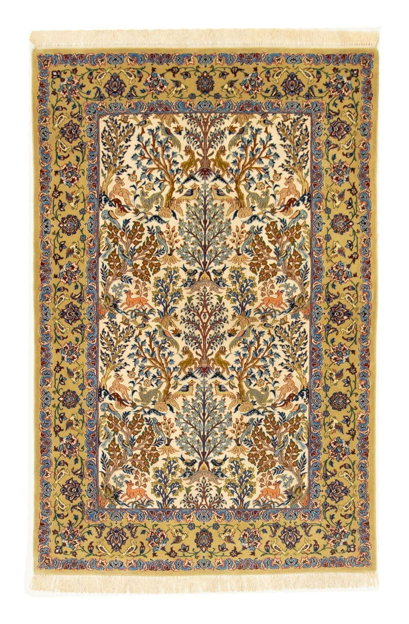 Perzisch tapijt - Isfahan - Premium - 170 x 109 cm - beige