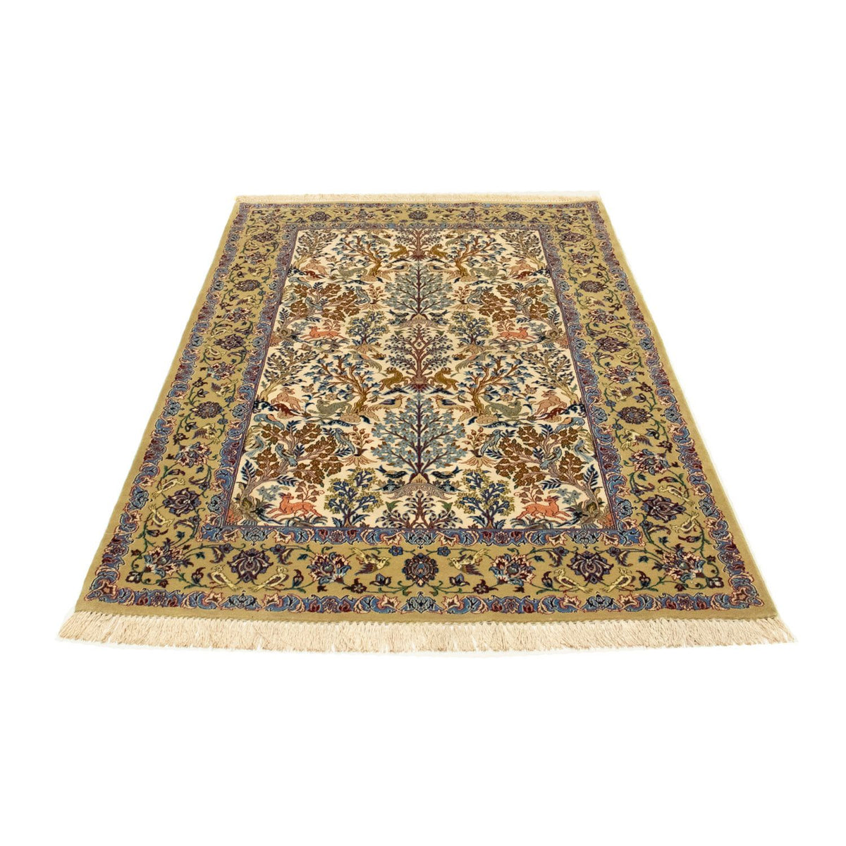 Perzisch tapijt - Isfahan - Premium - 170 x 109 cm - beige