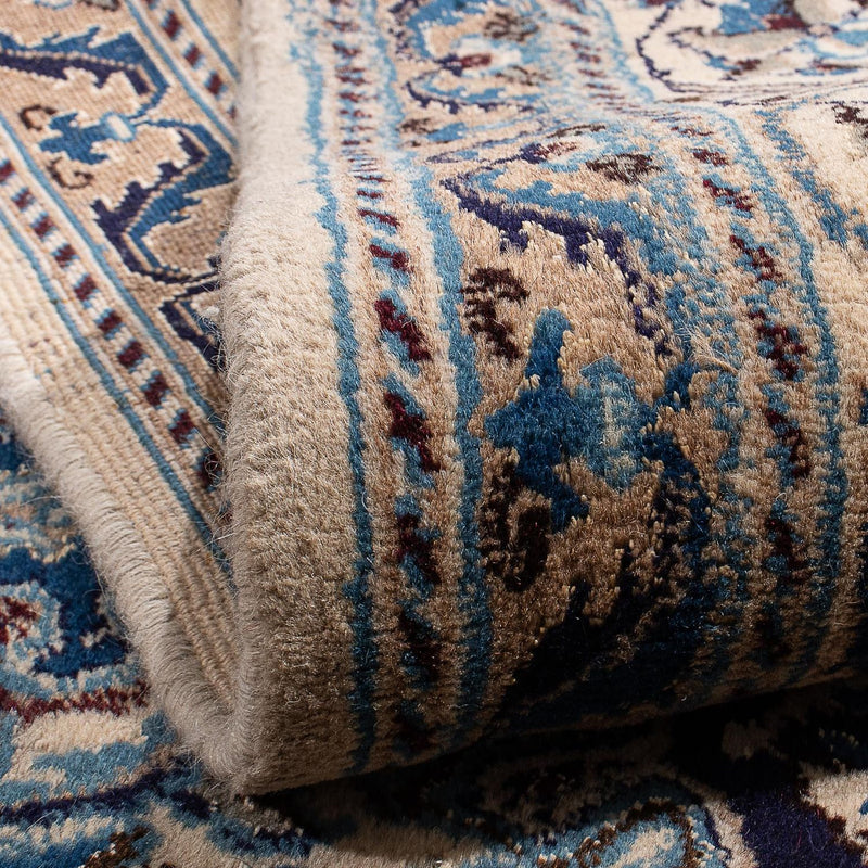 Perzisch tapijt - Nain vierkant  - 196 x 189 cm - blauw