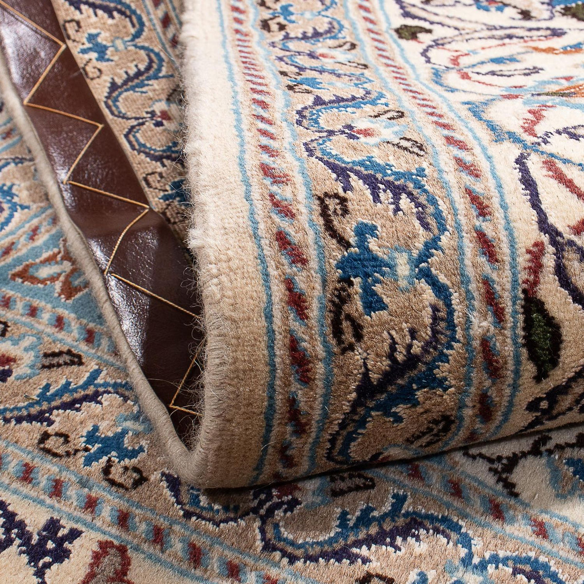 Gabbeh Tapijt - Loribaft Perzisch vierkant  - 198 x 195 cm - beige