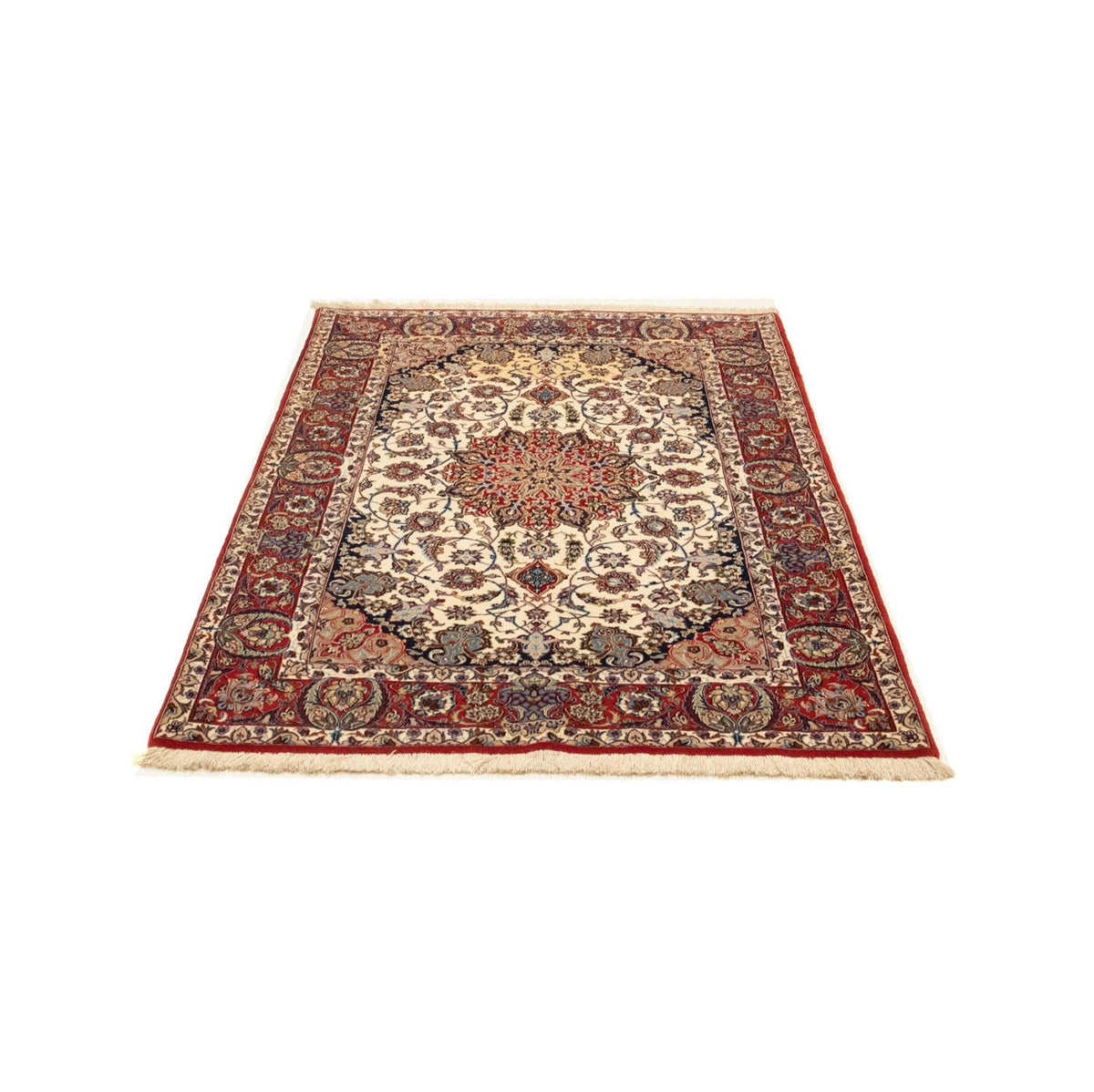 Perzisch tapijt - Isfahan - Premium - 160 x 110 cm - beige
