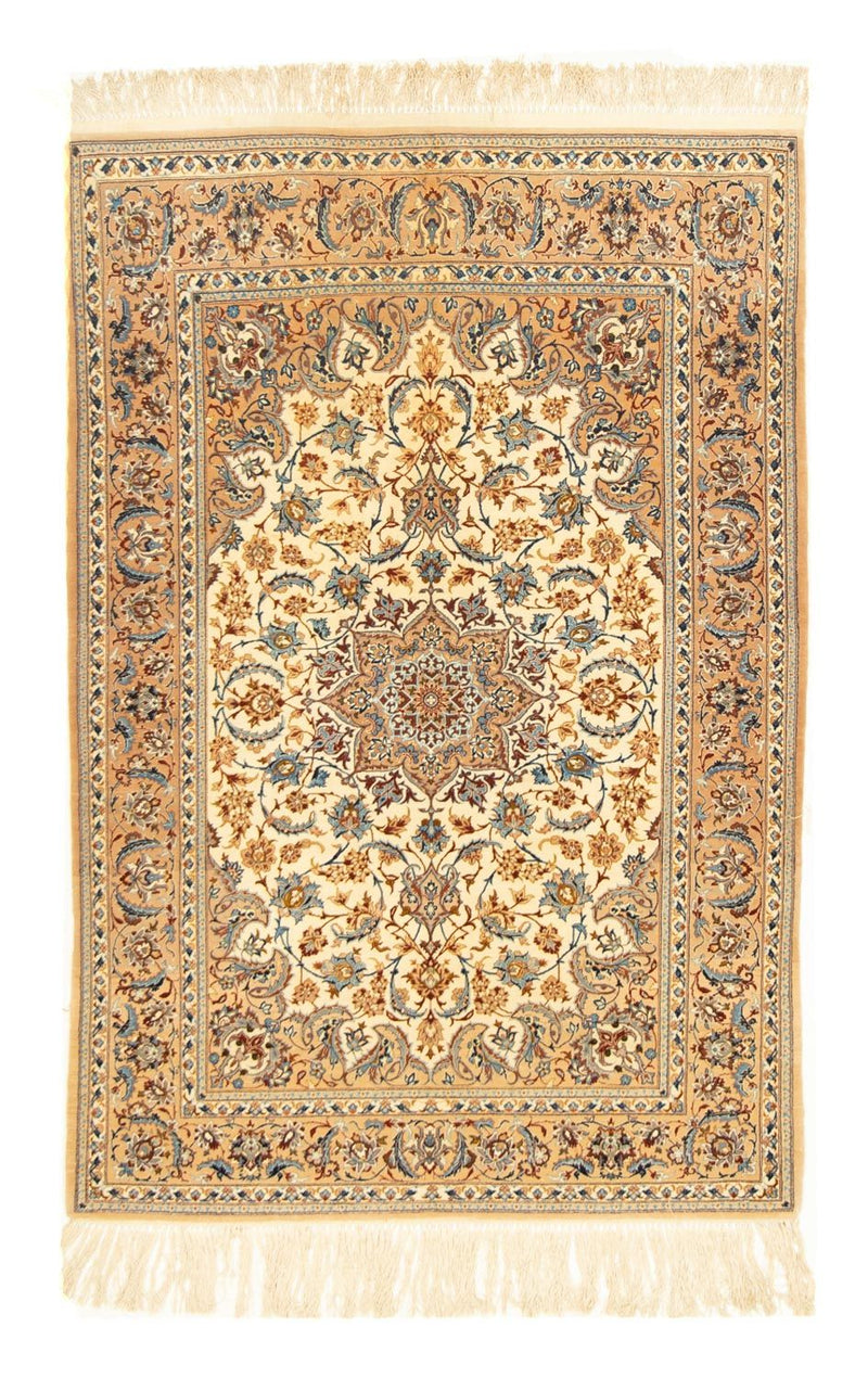 Perzisch tapijt - Isfahan - Premium - 160 x 110 cm - beige