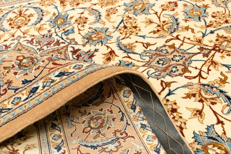 Perzisch tapijt - Isfahan - Premium - 160 x 110 cm - beige