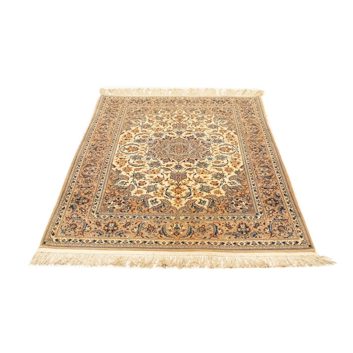 Perzisch tapijt - Isfahan - Premium - 160 x 110 cm - beige