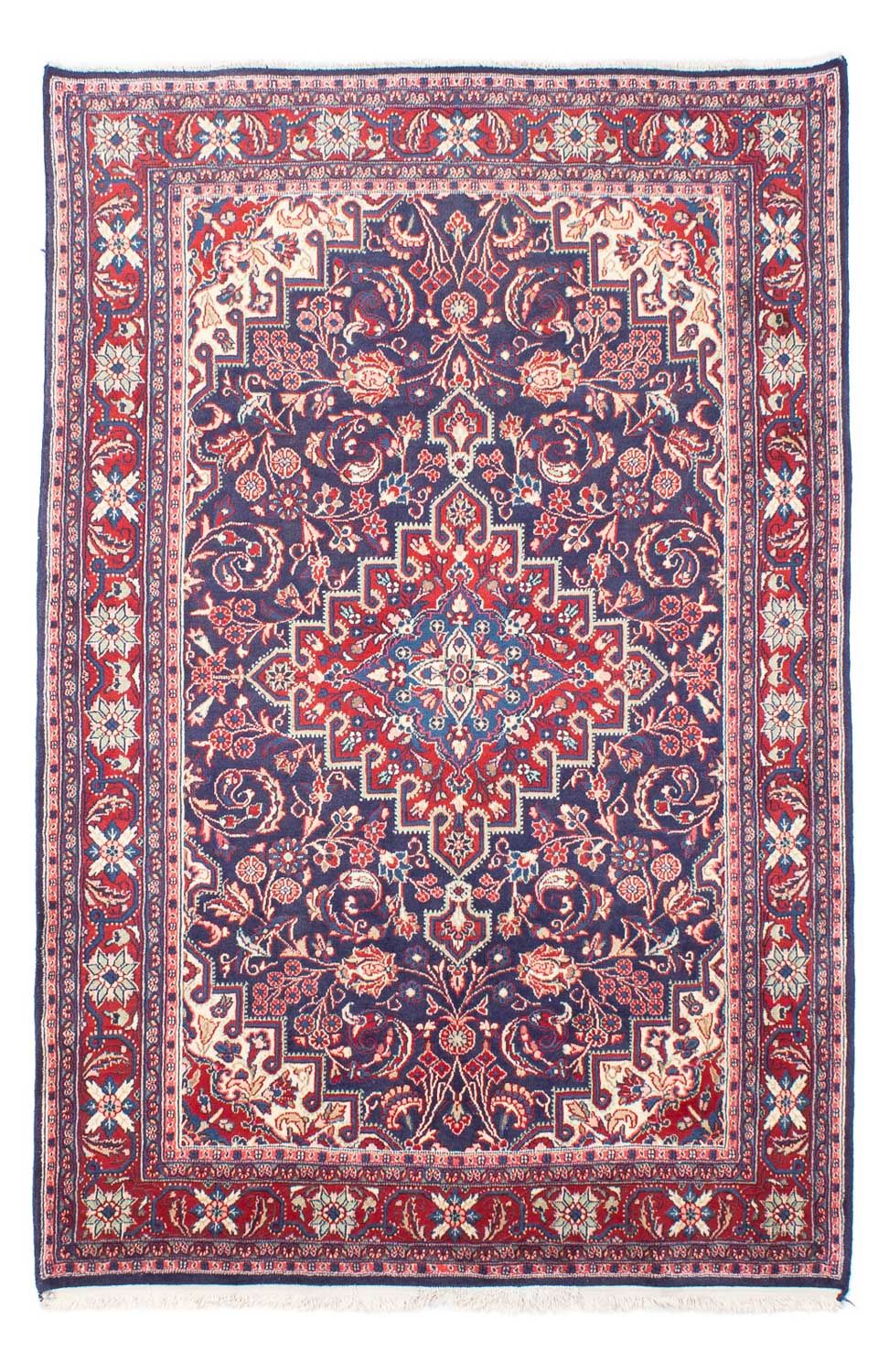 Perzisch Tapijt - Nomadisch - 211 x 132 cm - donkerblauw