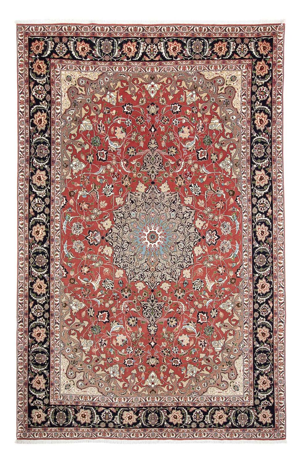 Perzisch tapijt - Tabriz - Royal - 310 x 205 cm - roest