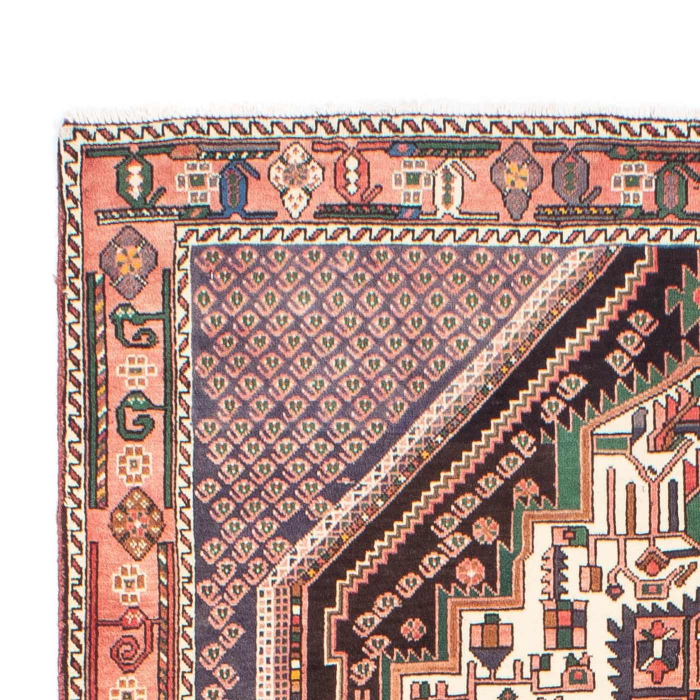 Afshar Sirjan Tapijt 199x133cm - Perzisch tapijt
