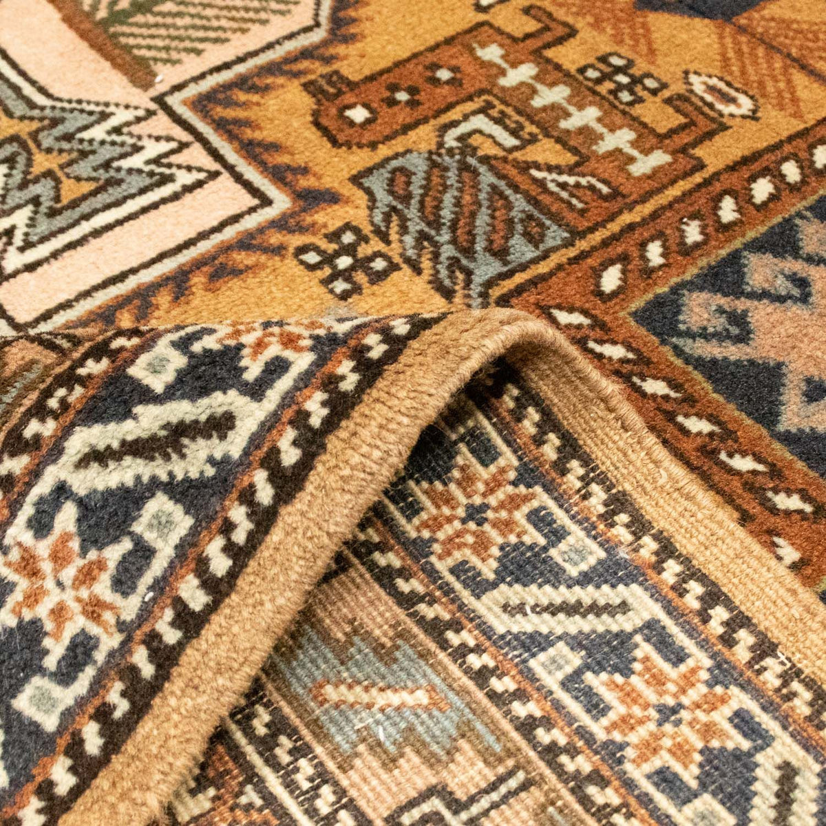 Perzisch Tapijt - Nomadisch - 197 x 144 cm - lichtbruin