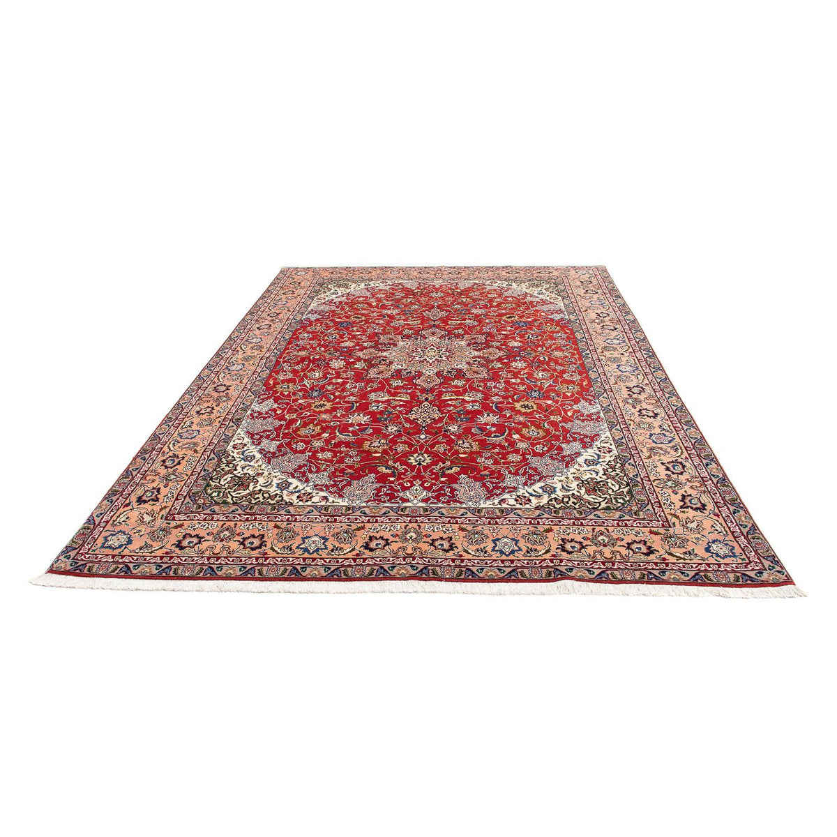 Perzisch tapijt - Tabriz - Royal - 307 x 205 cm - donkerrood