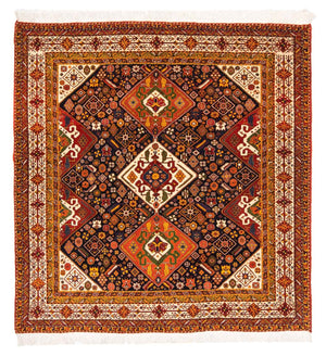Perzisch Tapijt - Nomadisch vierkant  - 208 x 201 cm - donkerblauw