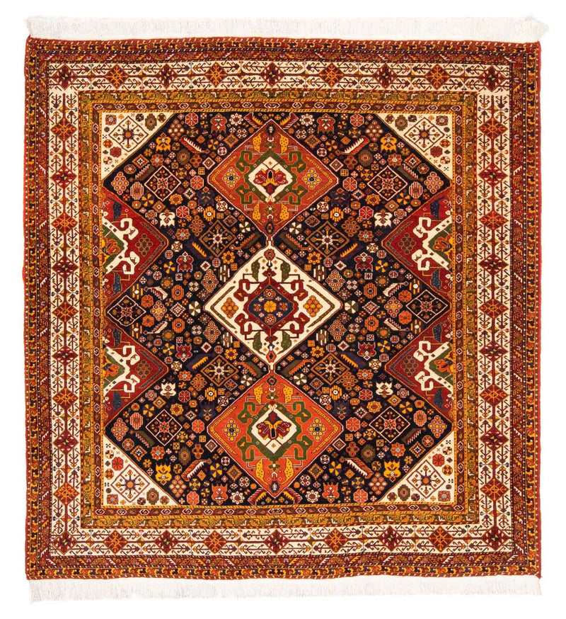 Perzisch Tapijt - Nomadisch vierkant  - 208 x 201 cm - donkerblauw