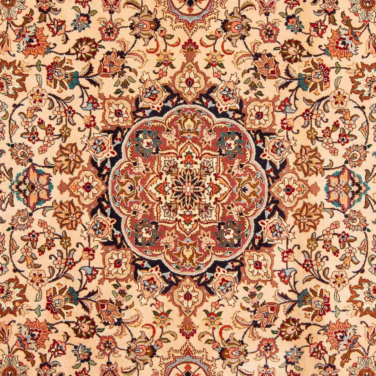 Perzisch tapijt - Tabriz - Royal - 302 x 202 cm - bruin