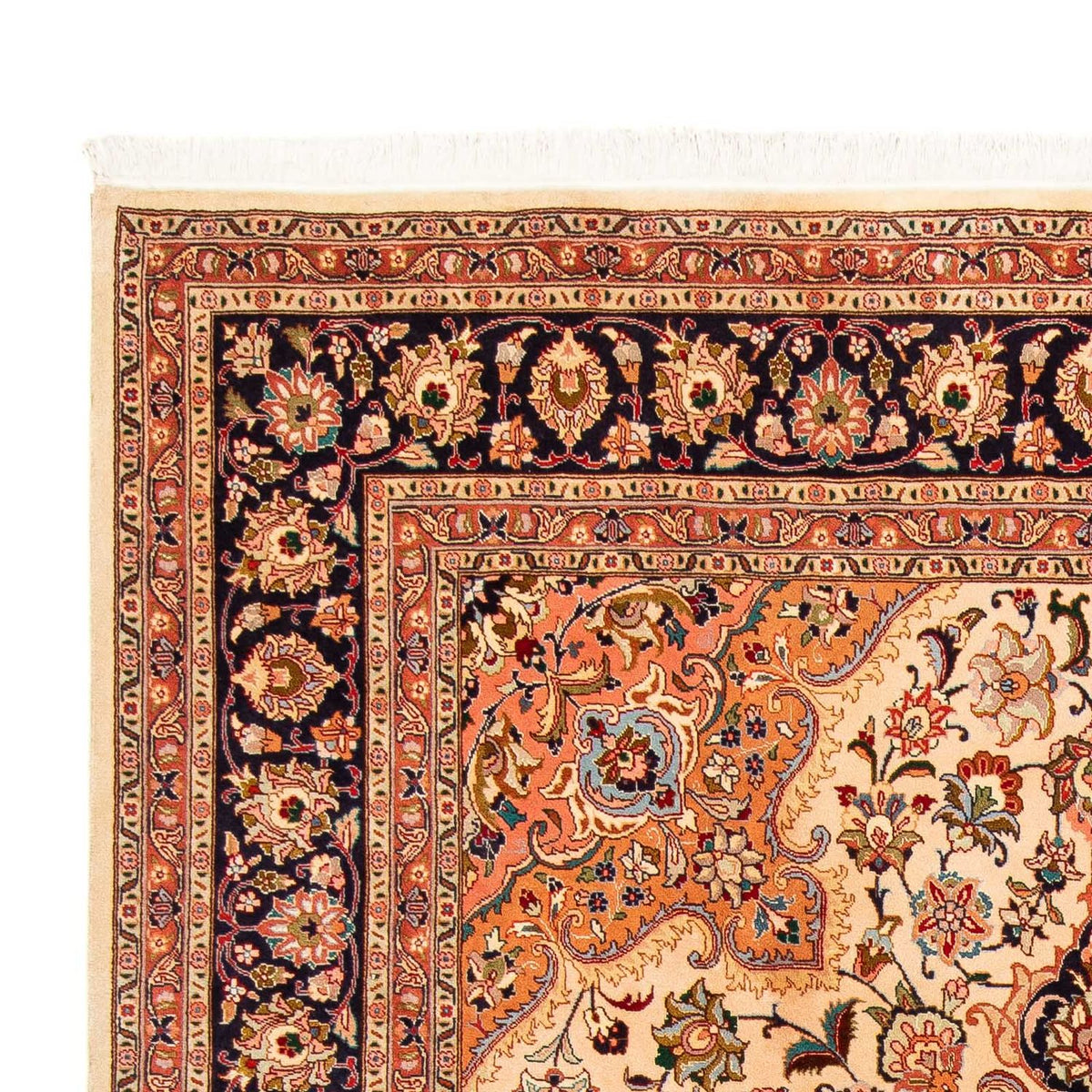 Perzisch tapijt - Tabriz - Royal - 302 x 202 cm - bruin