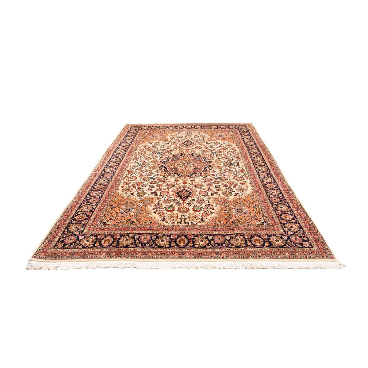 Perzisch tapijt - Tabriz - Royal - 302 x 202 cm - bruin