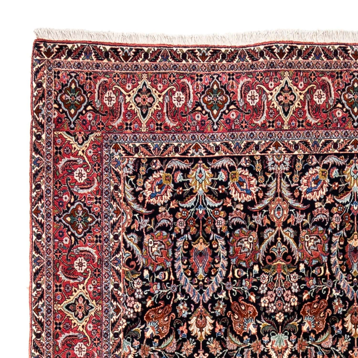 Perzisch tapijt - Bijar - Koninklijk - 295 x 210 cm - donkerblauw