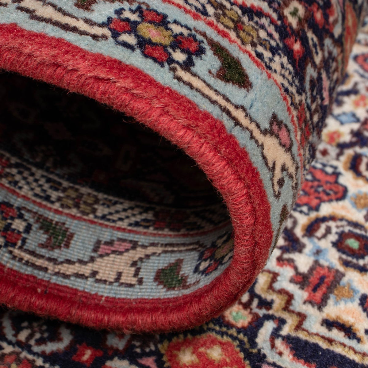 Loper Perzisch tapijt - Klassiek - 253 x 53 cm - donkerrood