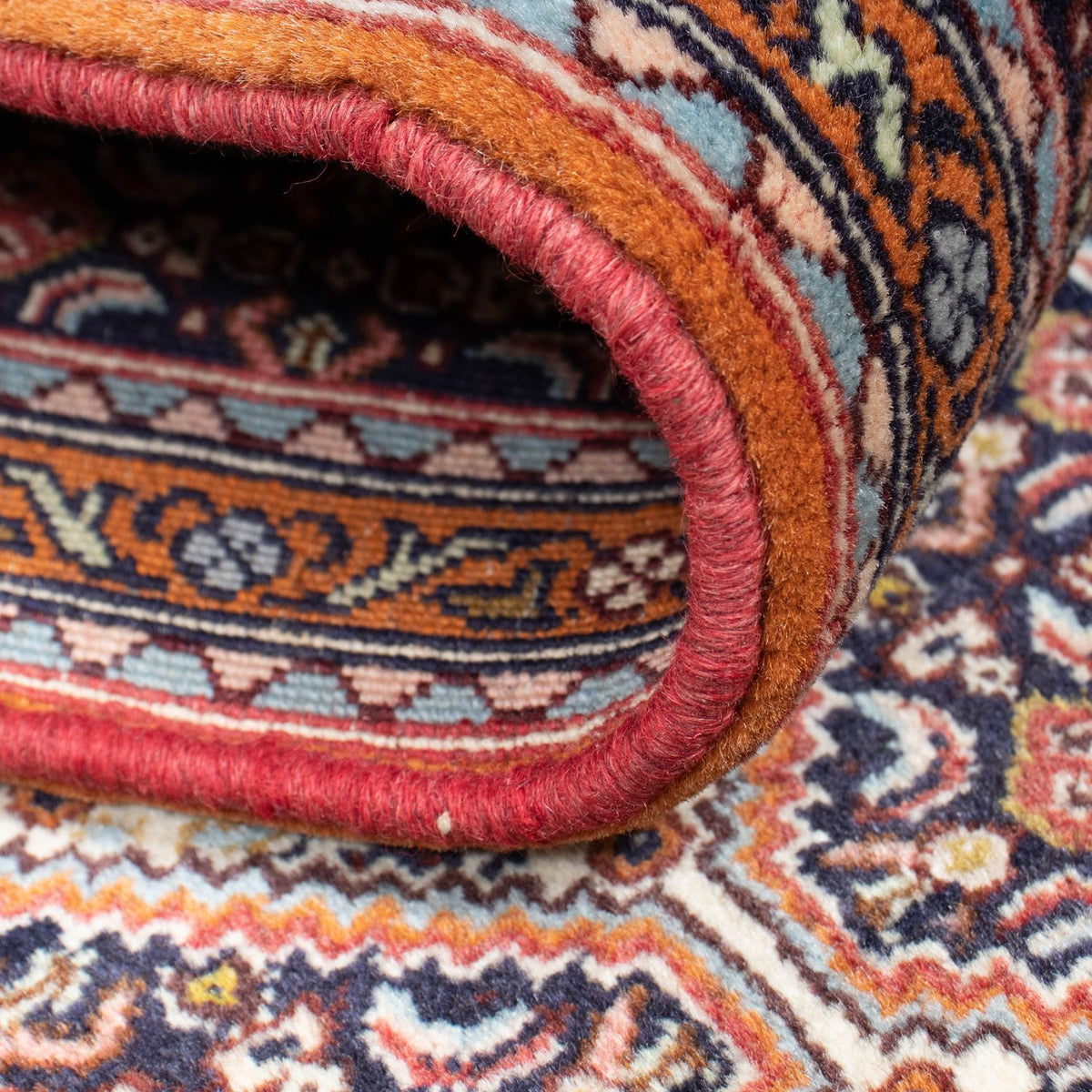 Loper Perzisch tapijt - Klassiek - 244 x 56 cm - veelkleurig