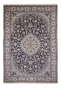 Perzisch tapijt - Nain - 350 x 243 cm - donkerblauw
