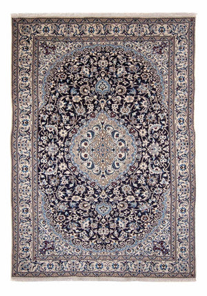 Perzisch tapijt - Nain - 350 x 243 cm - donkerblauw