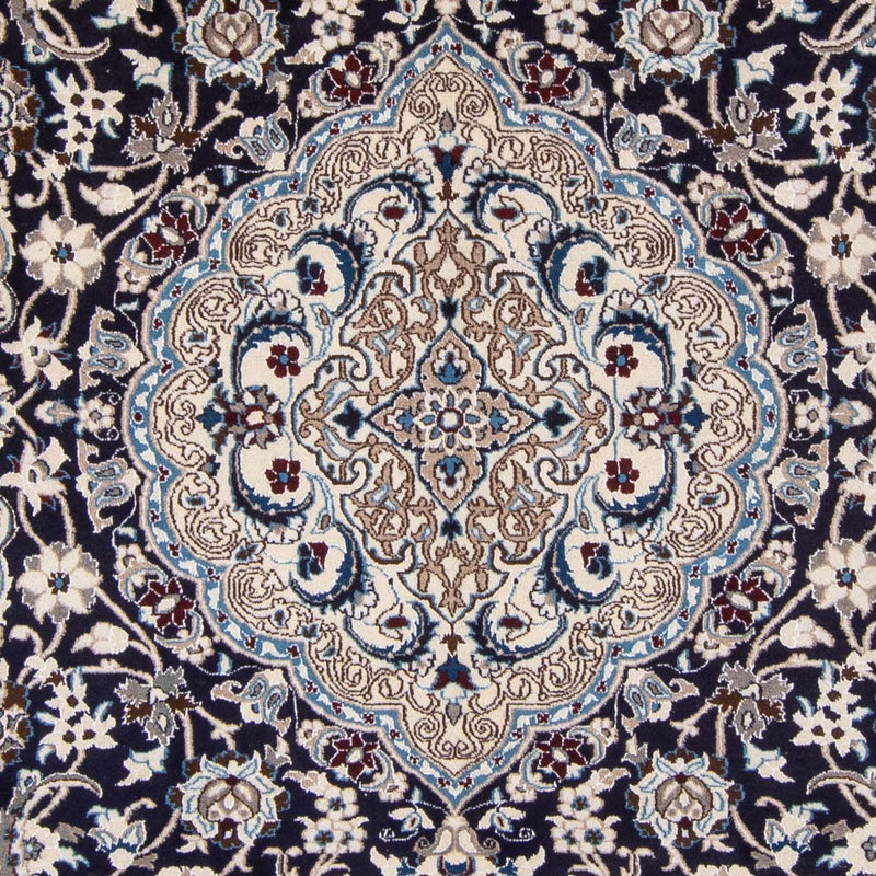 Perzisch tapijt - Nain - 350 x 243 cm - donkerblauw