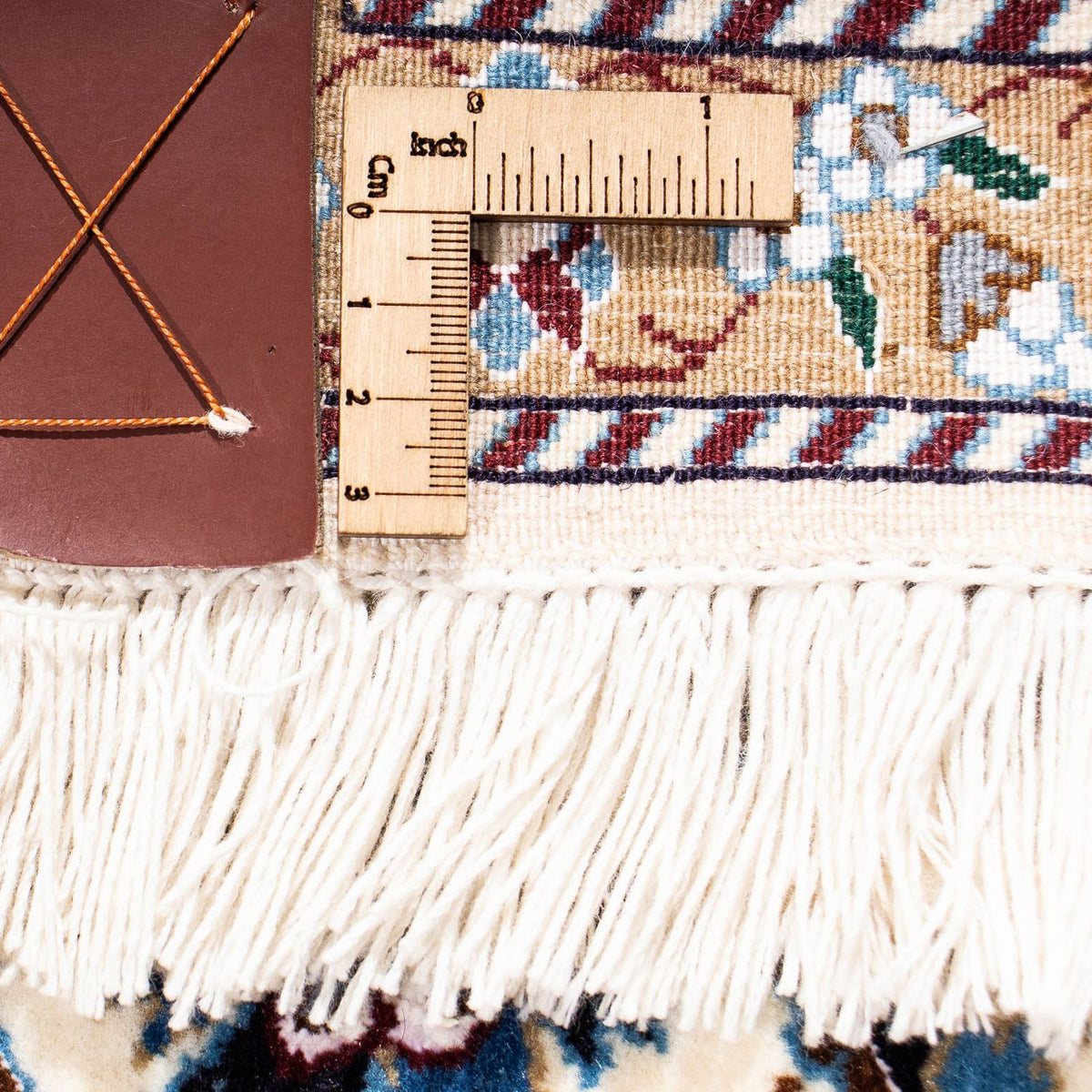 Perzisch tapijt - Nain - Premium - 200 x 123 cm - beige