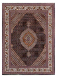 Perzisch tapijt - Tabriz - 340 x 255 cm - donkerbruin