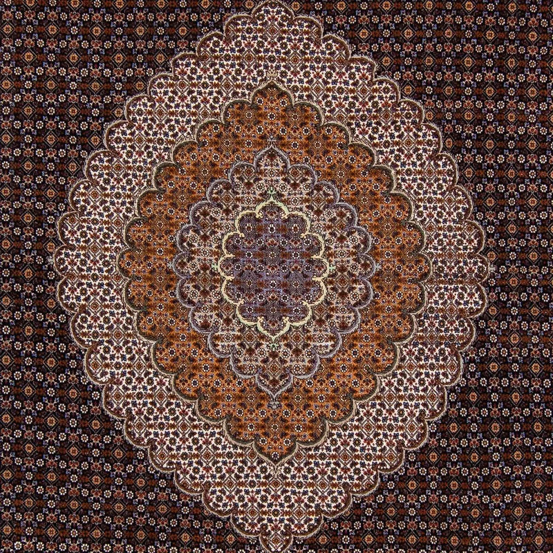 Perzisch tapijt - Tabriz - 340 x 255 cm - donkerbruin