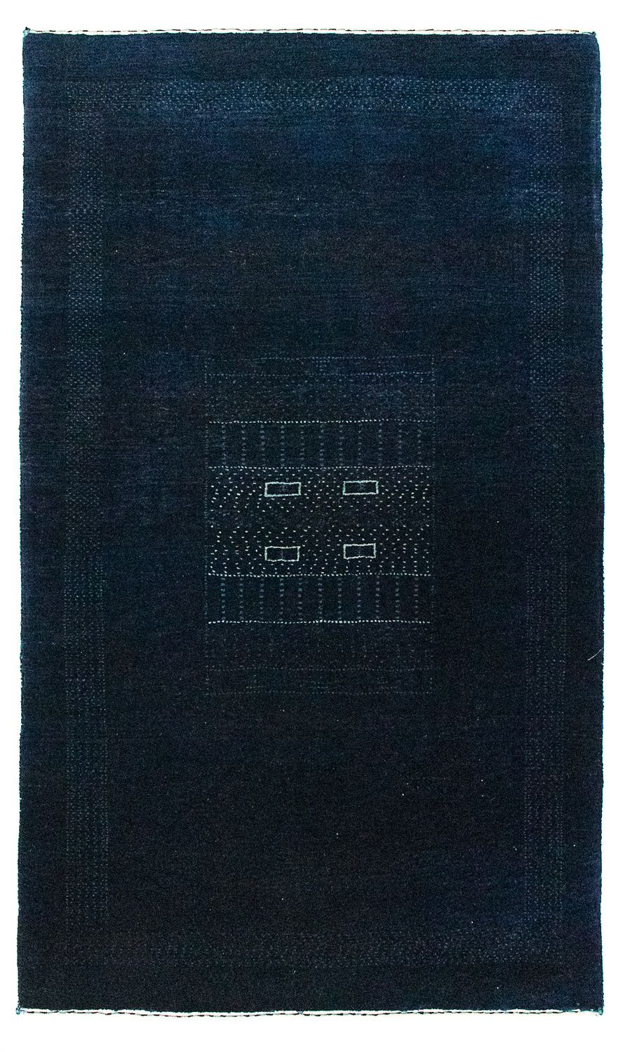 Ziegler tapijt - 132 x 75 cm - donkerblauw