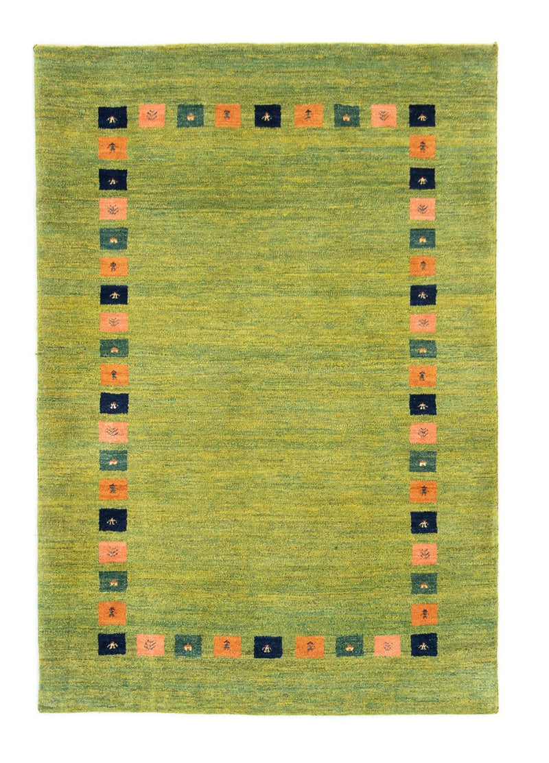 Gabbeh Tapijt - Loribaft Perzisch - 154 x 107 cm - groen