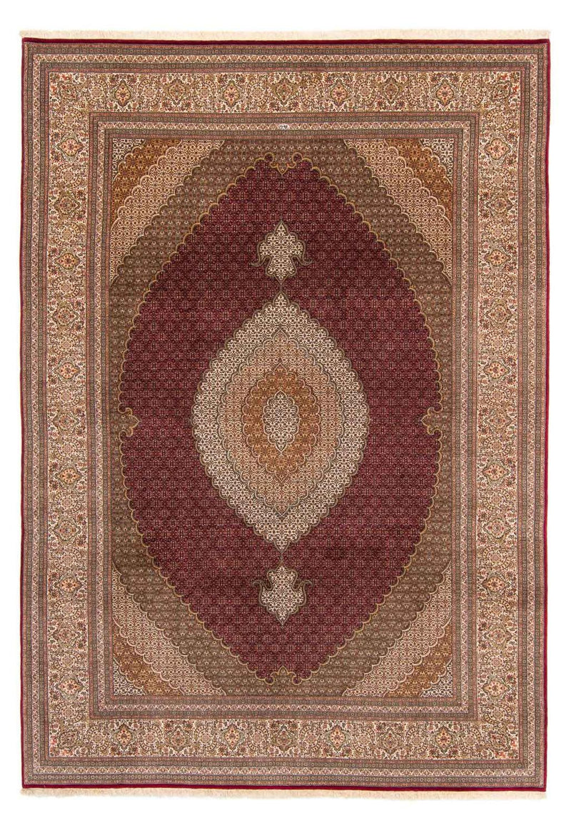 Perzisch tapijt - Tabriz - 358 x 253 cm - donkerrood
