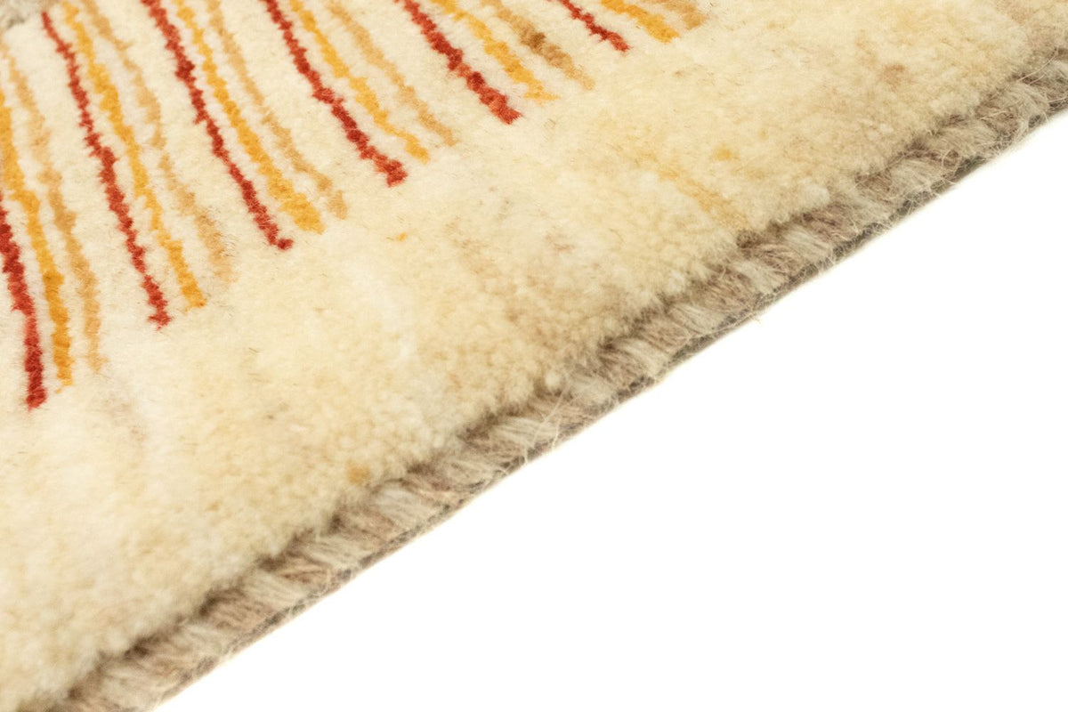 Gabbeh Tapijt - Loribaft Perzisch - 240 x 197 cm - beige