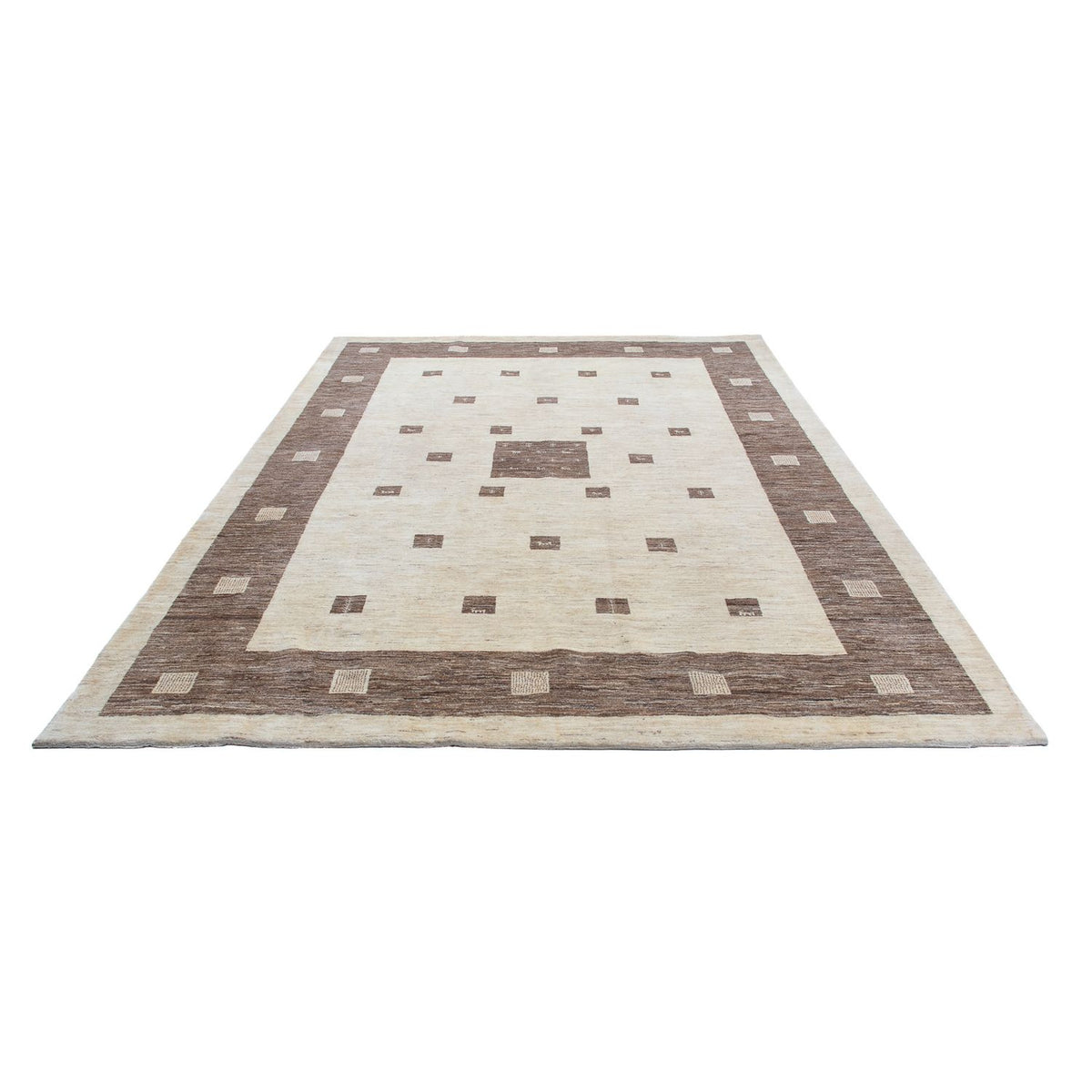 Gabbeh Tapijt - Loribaft Perzisch - 340 x 250 cm - beige