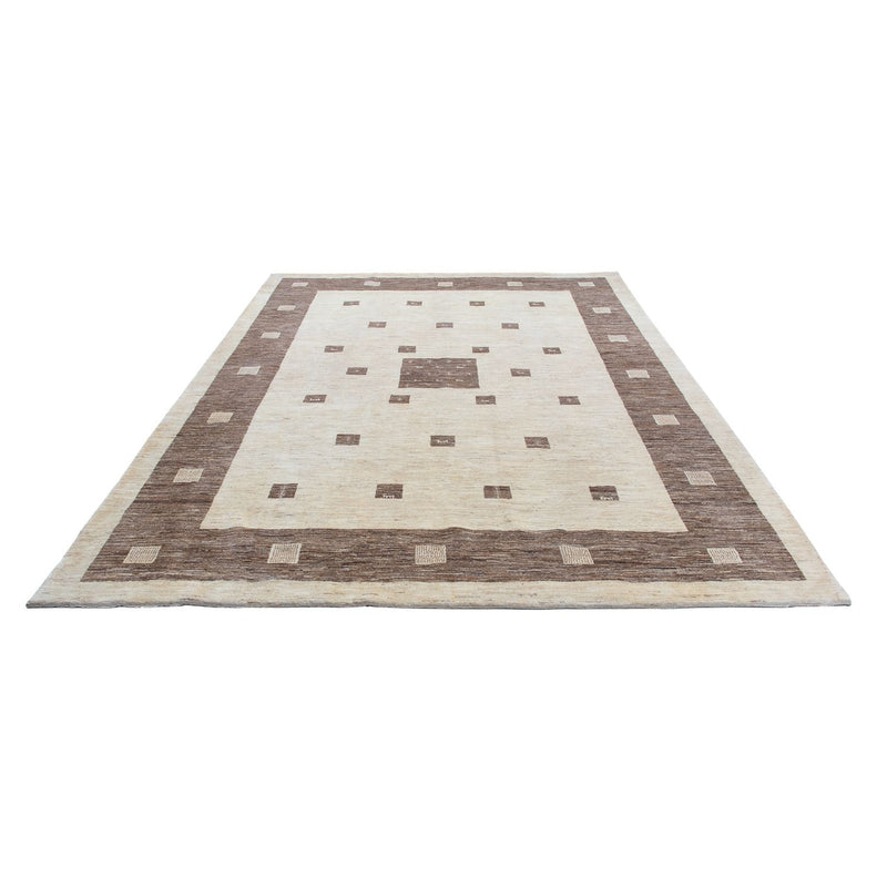 Gabbeh Tapijt - Loribaft Perzisch - 340 x 250 cm - beige