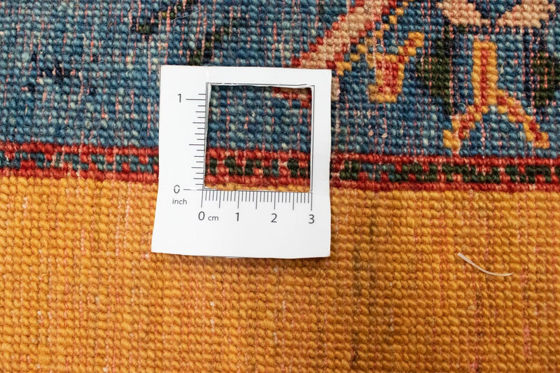 Gabbeh Tapijt - Loribaft Perzisch - 143 x 109 cm - goud