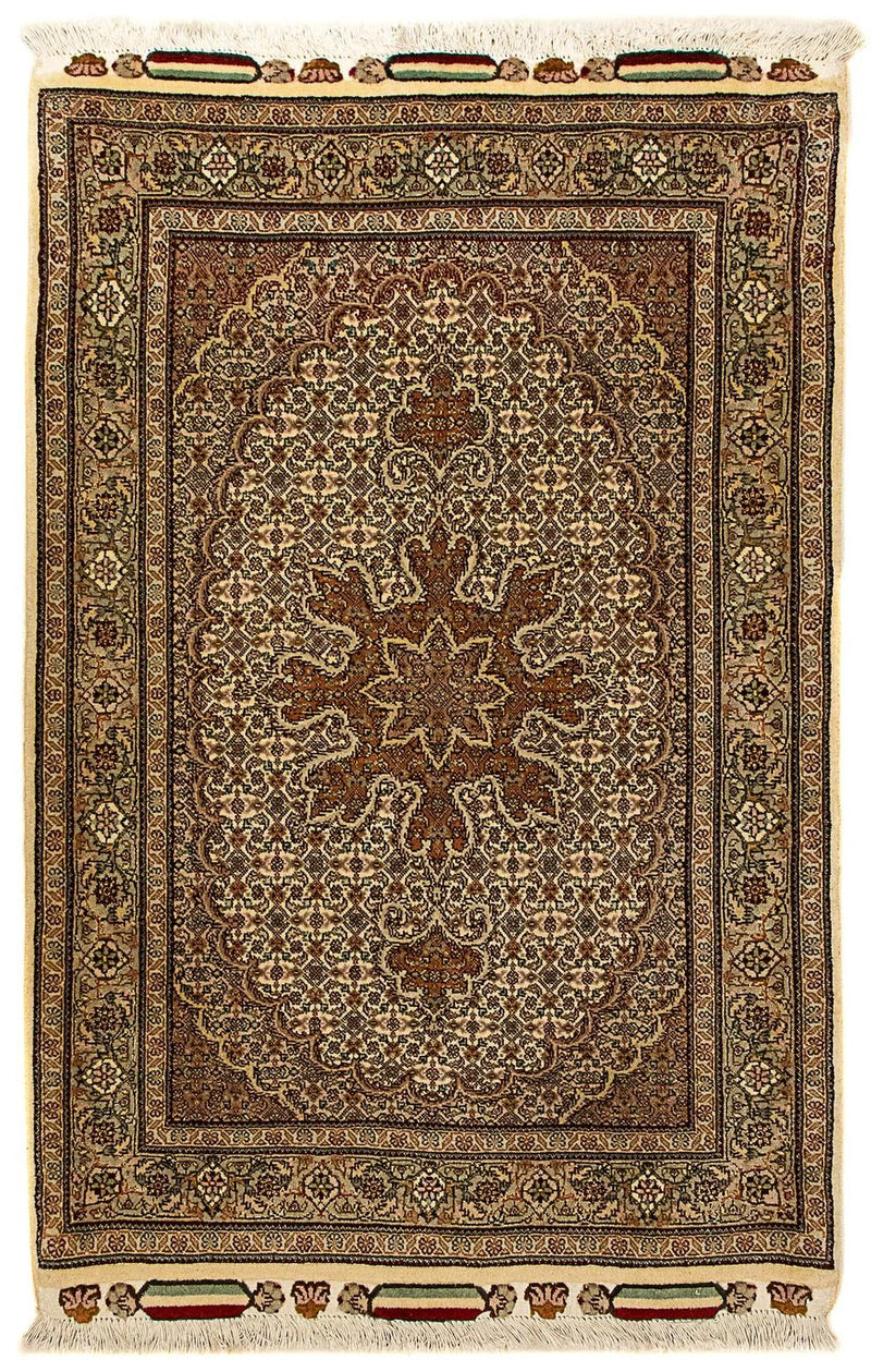 Perzisch tapijt - Tabriz - Royal - 124 x 80 cm - beige