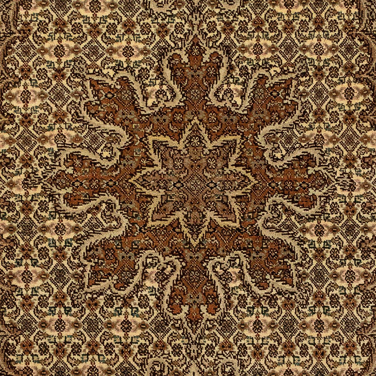 Perzisch tapijt - Tabriz - Royal - 124 x 80 cm - beige
