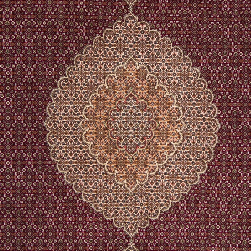 Perzisch tapijt - Tabriz - 300 x 200 cm - donkerrood