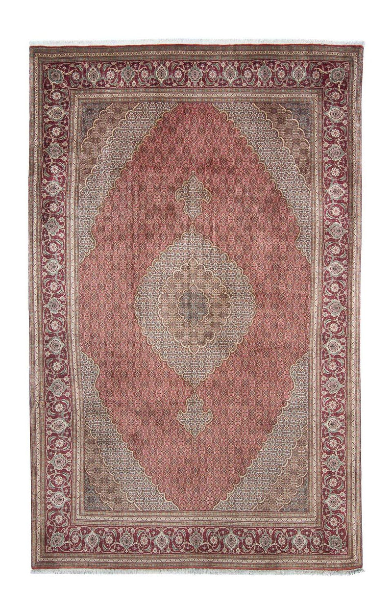 Perzisch tapijt - Tabriz - 303 x 200 cm - licht rood