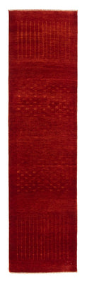 Loper Gabbeh Tapijt - Loribaft Perzisch - 307 x 80 cm - rood