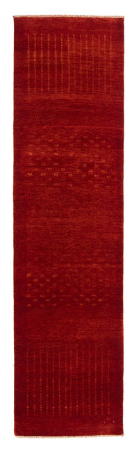 Loper Gabbeh Tapijt - Loribaft Perzisch - 307 x 80 cm - rood