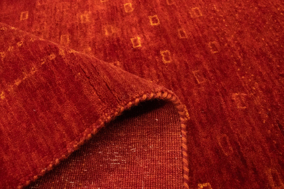 Loper Gabbeh Tapijt - Loribaft Perzisch - 307 x 80 cm - rood