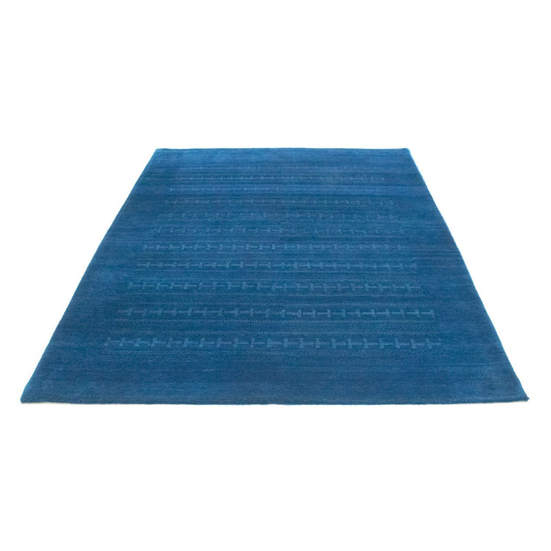Gabbeh Tapijt - Loribaft Perzisch - 243 x 171 cm - blauw