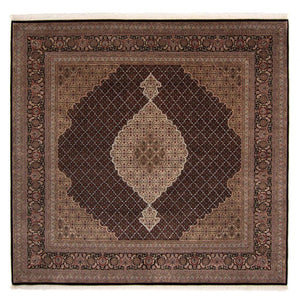 Perzisch tapijt - Tabriz - 253 x 246 cm - donkerblauw