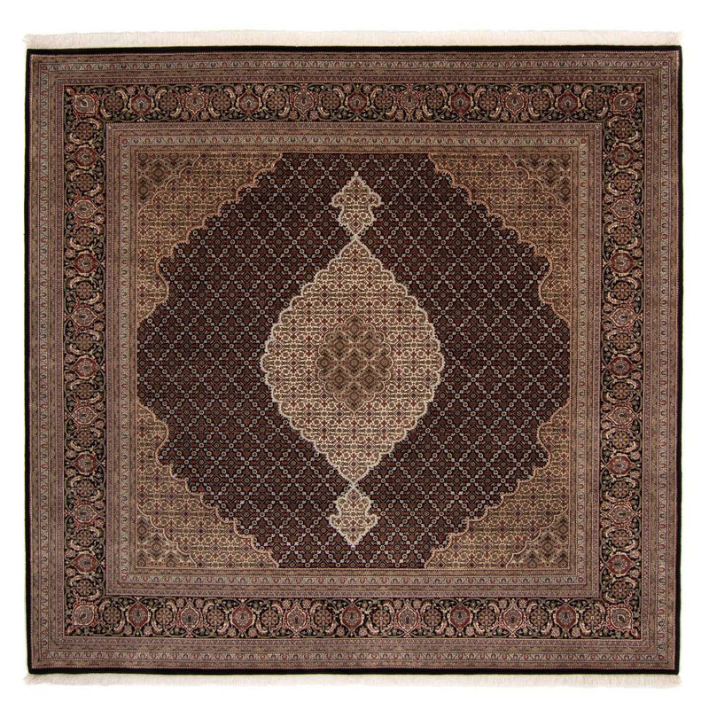 Perzisch tapijt - Tabriz - 253 x 246 cm - donkerblauw